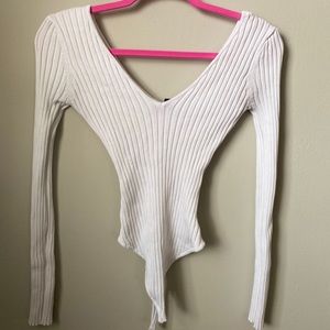 Ribbed Bodysuit